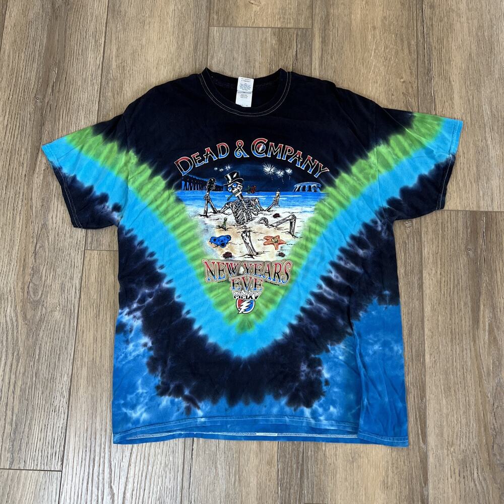 Dead and Company - Tie dye T-shirt XL- Tubers Tie Dyes - Grateful Dead - Phish